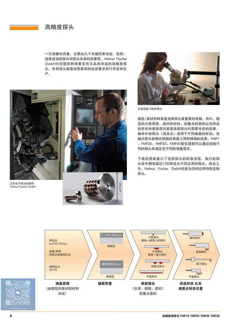 菲希尔fmp20涂层测厚仪